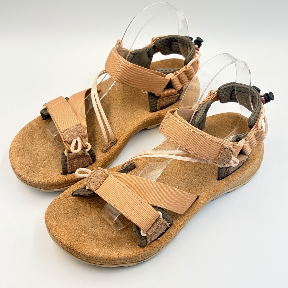 Merrell Women's Sz‎ 9 Speed Fusion RMX Sandals Tan Rose Performance Footwear EUC - Picture 3 of 12